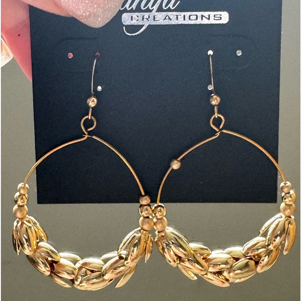 High-End Department Store Designer One of Kind Statement Earrings